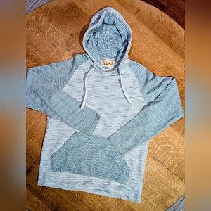 Free Planet Beach BoHo Unisex Hoodie Size Large Green